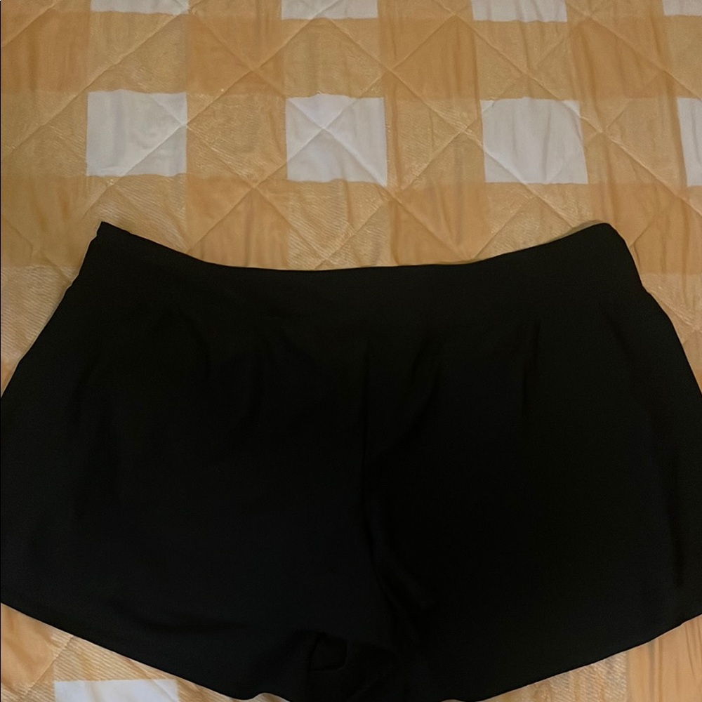 Women's Black Swim Shorts